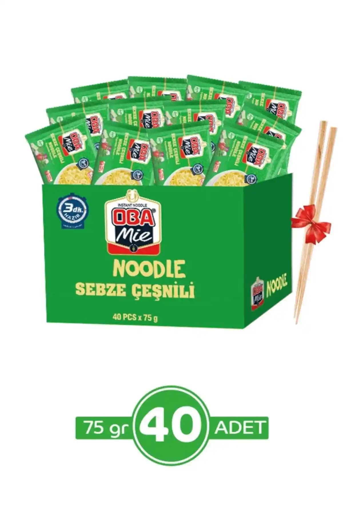 OBAmie Oba Mie Sebzeli Noodle Sağlıklı ve Pratik Lezzetli Bir Alternatif