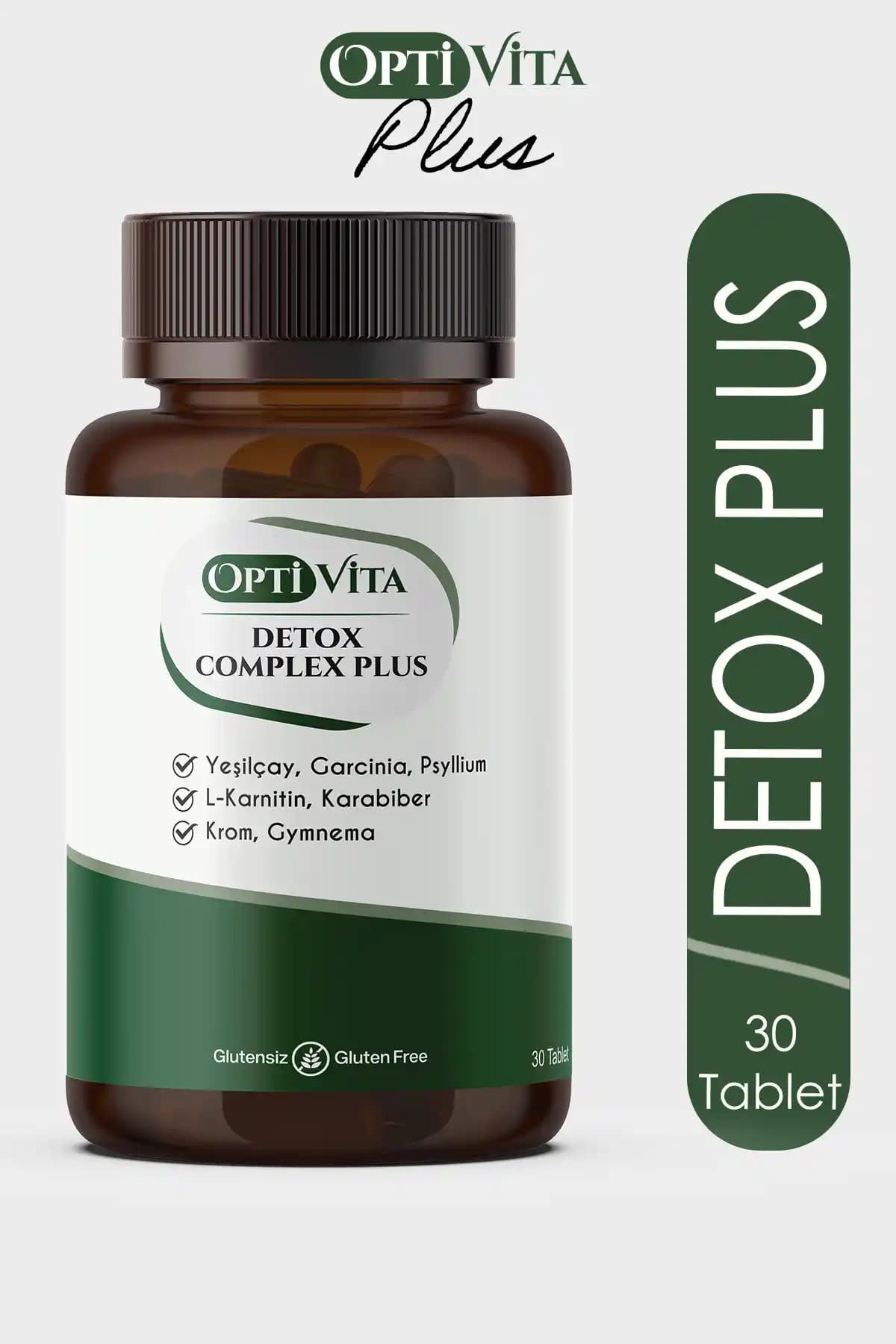 Optivita Detox Complex Plus: Doğal İçeriğiyle Sağlıklı Yaşam ve Kilo Kontrolü Destekçisi