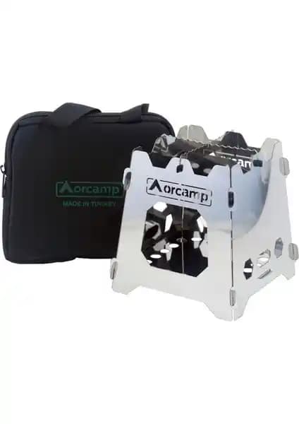 Orcamp G-160 Inox Ateş Kutusu Çantalı: Dayanıklı ve Pratik Kamp Arkadaşı