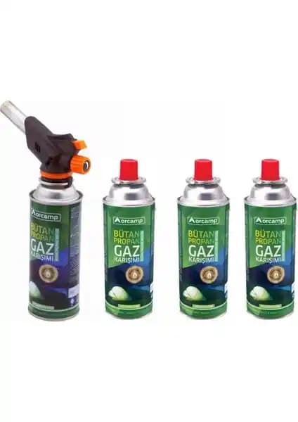 Orgaz Orcamp CX-500 Pürmüz ve Kts 227 Kartuş Dörtlü Seti Güvenilir Çok Amaçlı Aksesuar