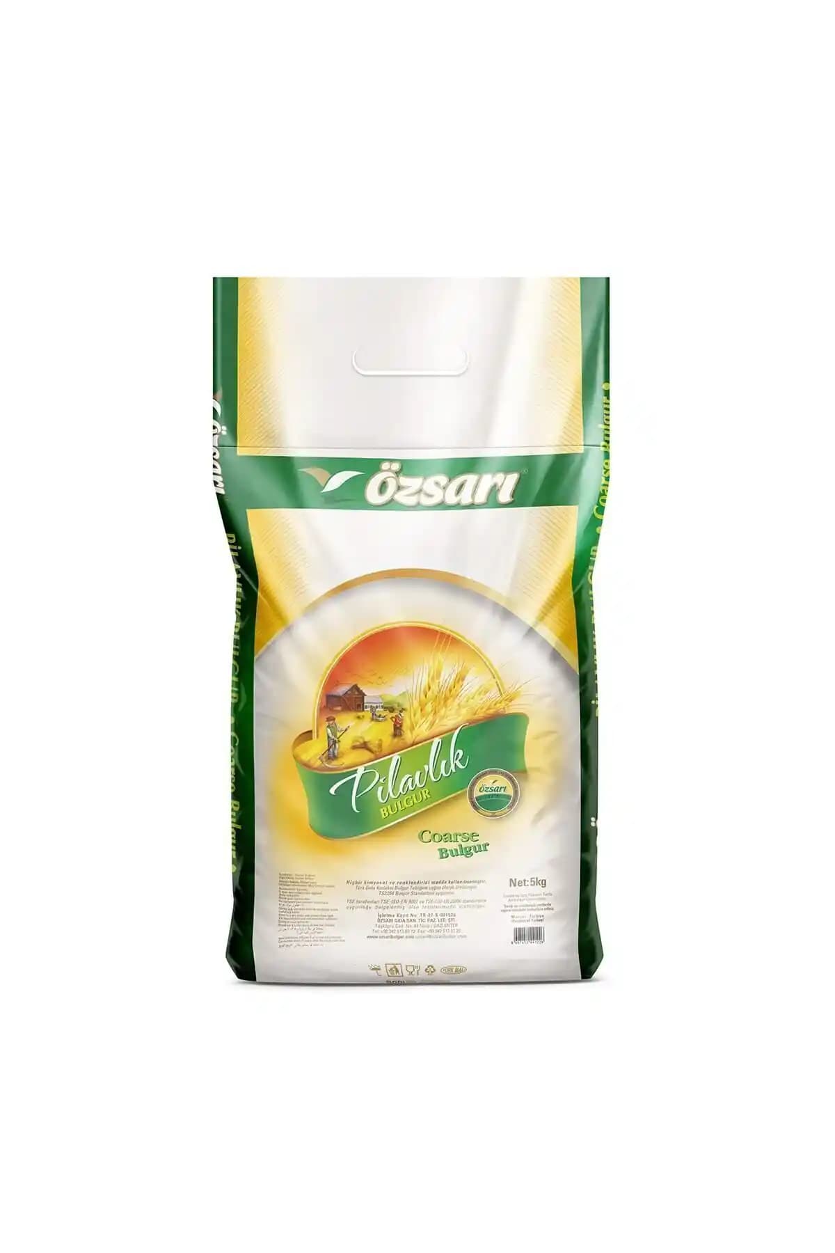 ÖZSARI Pilavlık Bulgur 5 Kg Çuval Kaliteli ve Doğal Ürün Özellikleri