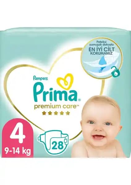 Prima Bebek Bezi Premium Care 4 Beden ve Numara Modellerinin Karşılaştırması