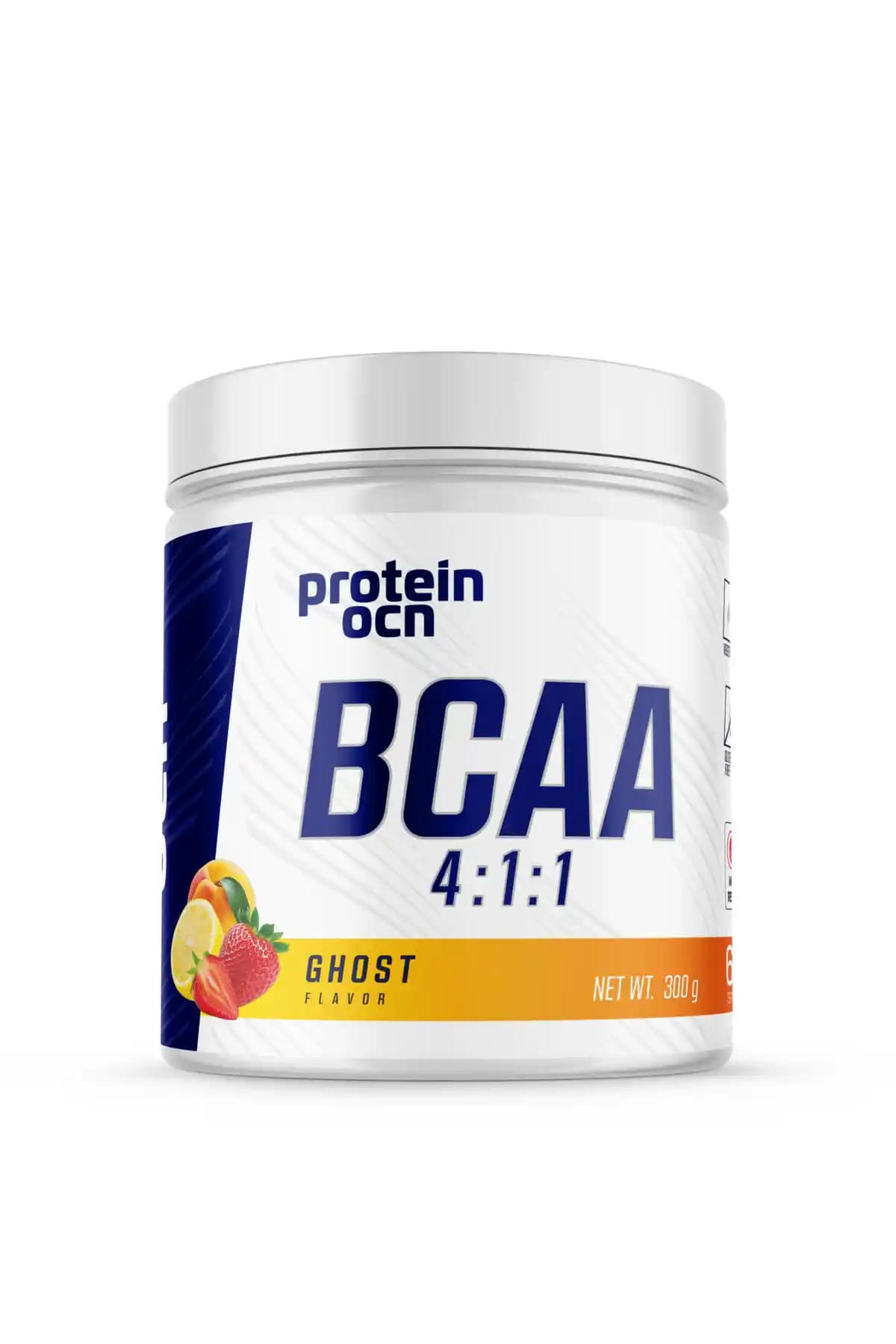 Proteinocean BCAA 4:1:1 Ghost Kas Gelişimini Destekleyen Güçlü Amino Asit Takviyesi