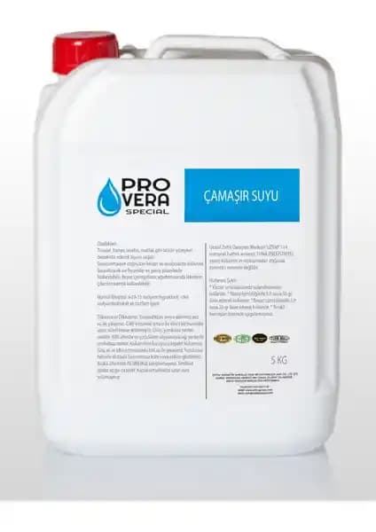 Provera Çamaşır Suyu 5 kg ile hijyen ve temizlik standartlarınızı yükseltin