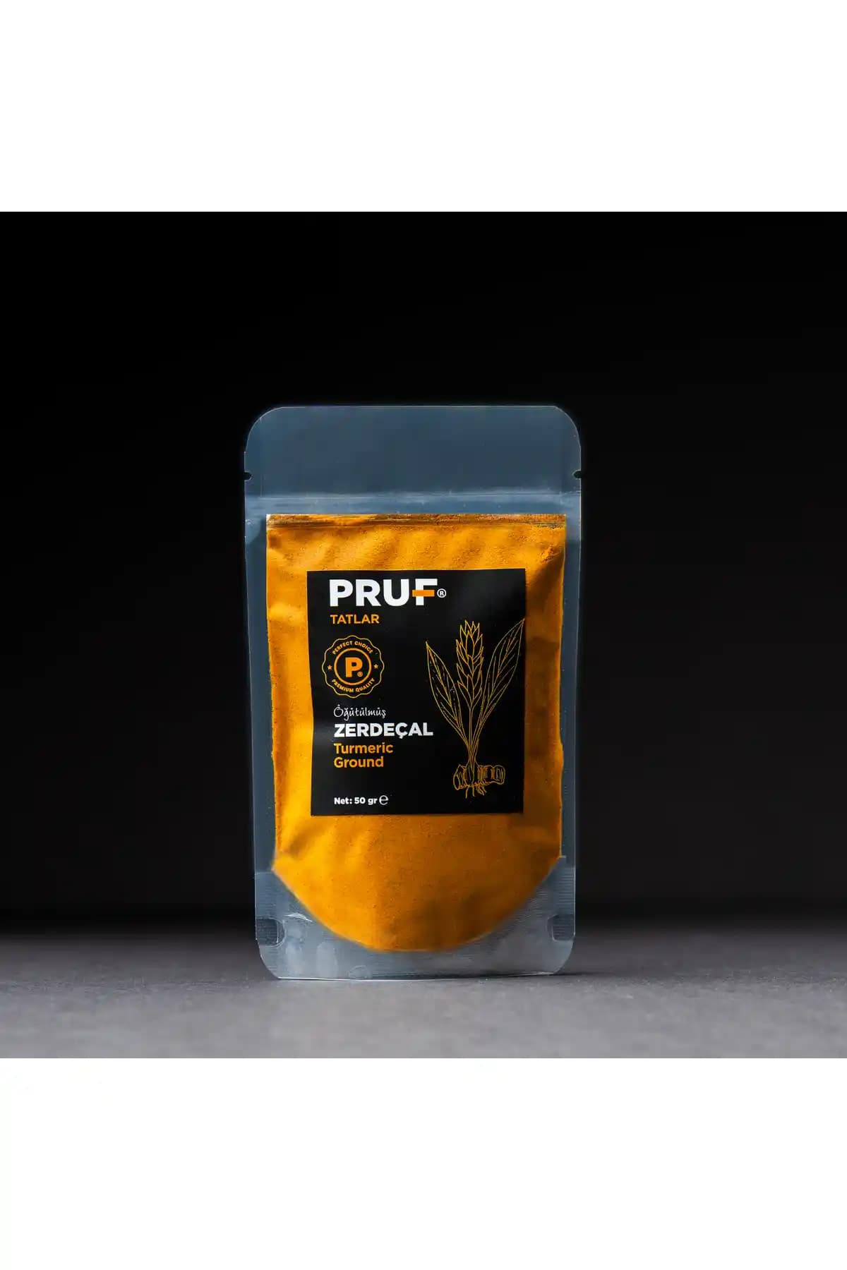 PRUF Zerdeçal Toz Eko Paket 50 gr ile Otantik ve Sağlıklı Yemekler Hazırlayın