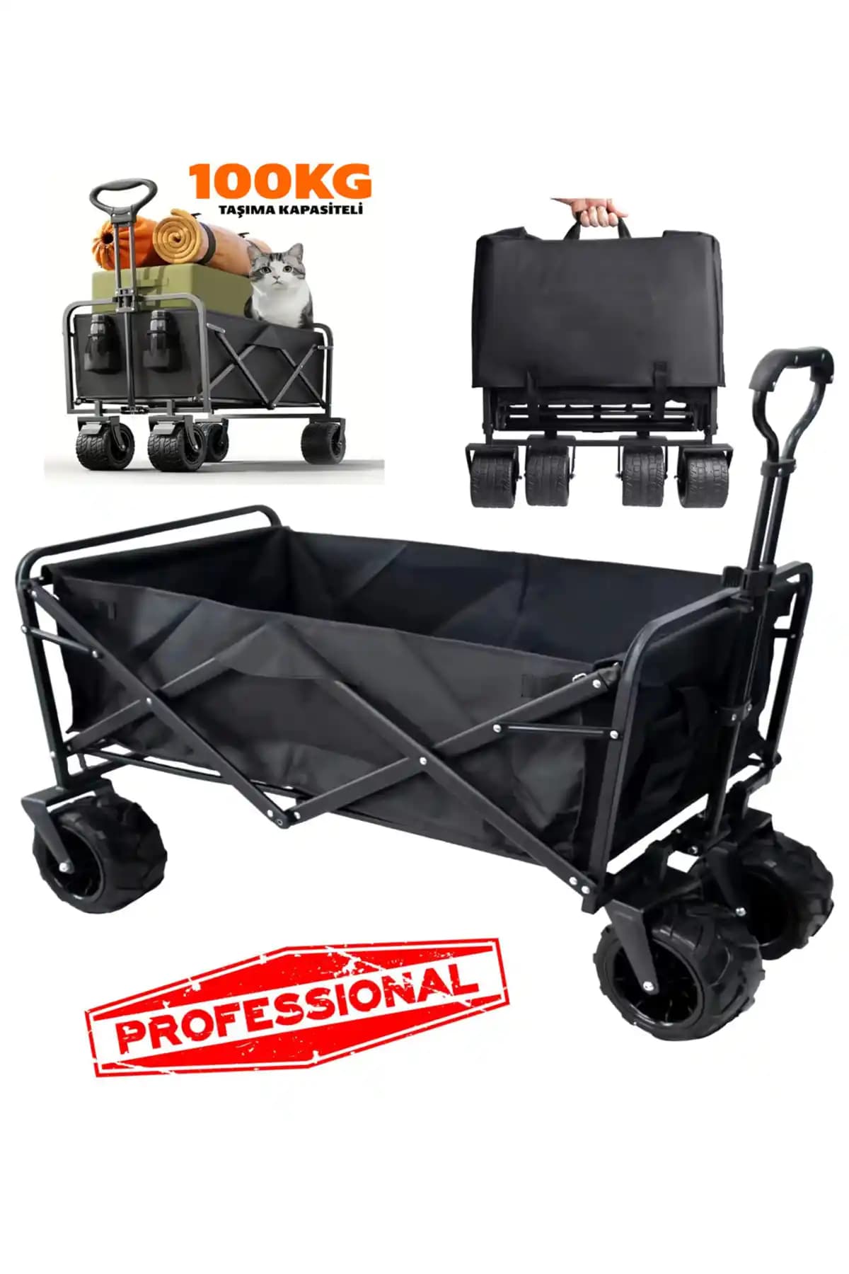 Raiden Katlanır El Arabası: Çok Amaçlı Taşıma Çözümü ve Dayanıklı Tasarımı