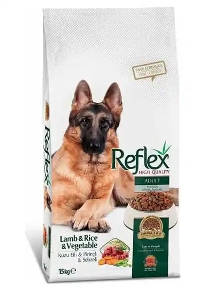 Reflex Adult Kuzu ve Pirinçli Sebzeli Köpek Maması: Sağlıklı ve Dengeli Beslenme İçin Tercih