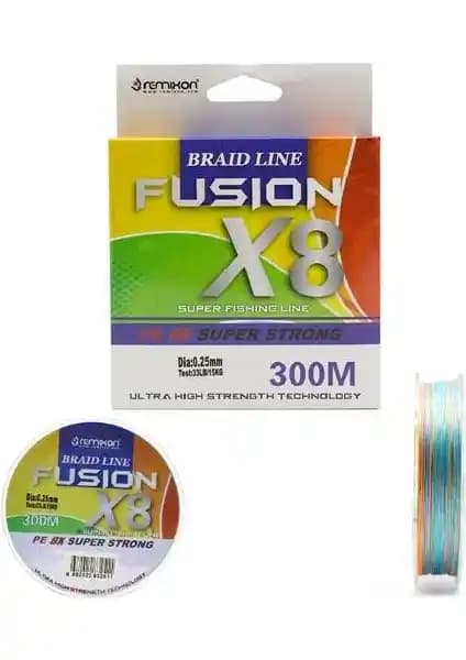 Remixon Fusion 8x ve X8 Çok Renkli İp Misinalarının Detaylı Karşılaştırması ve Kullanıcı Yorumları