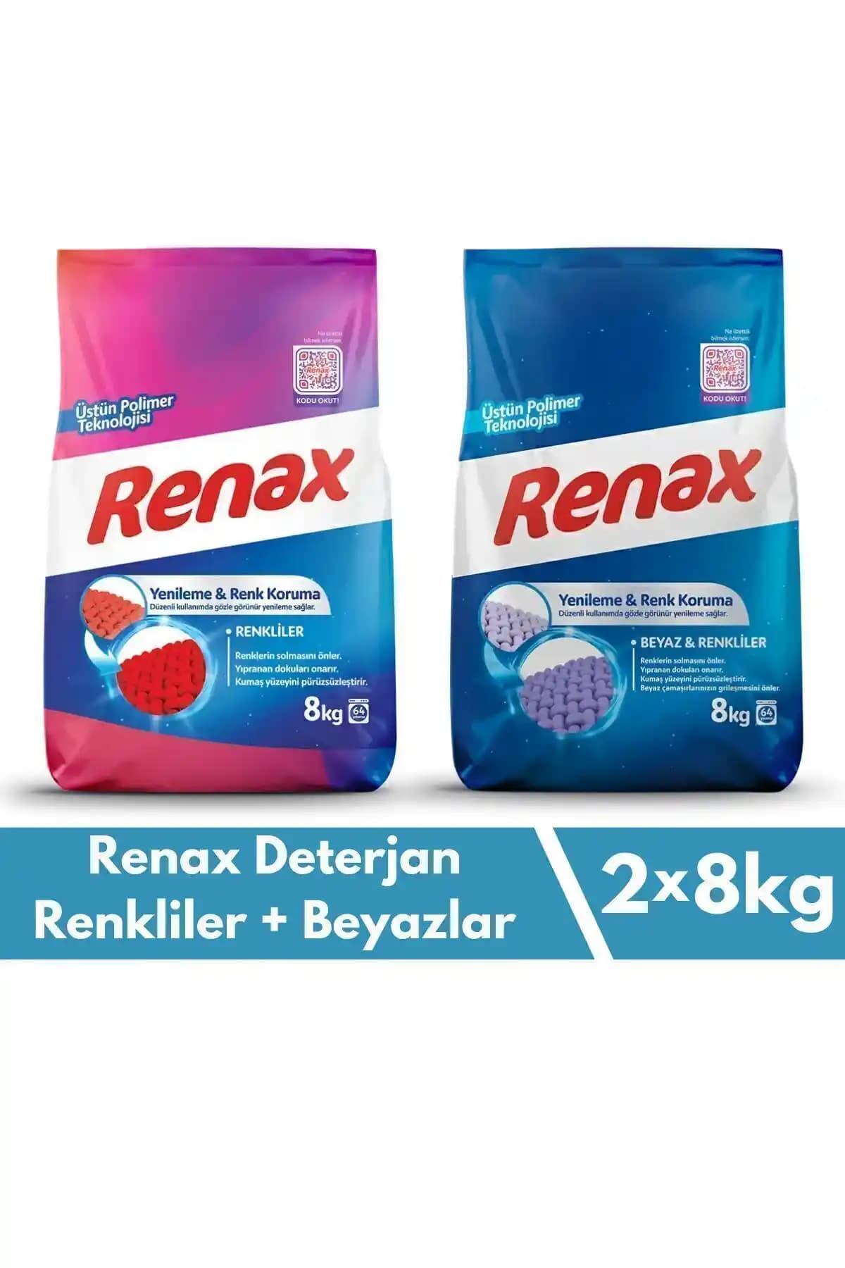 RENAX Toz Çamaşır Deterjanı: Renkleri Koruyan ve Derinlemesine Temizlik Sağlayan Güçlü Formül