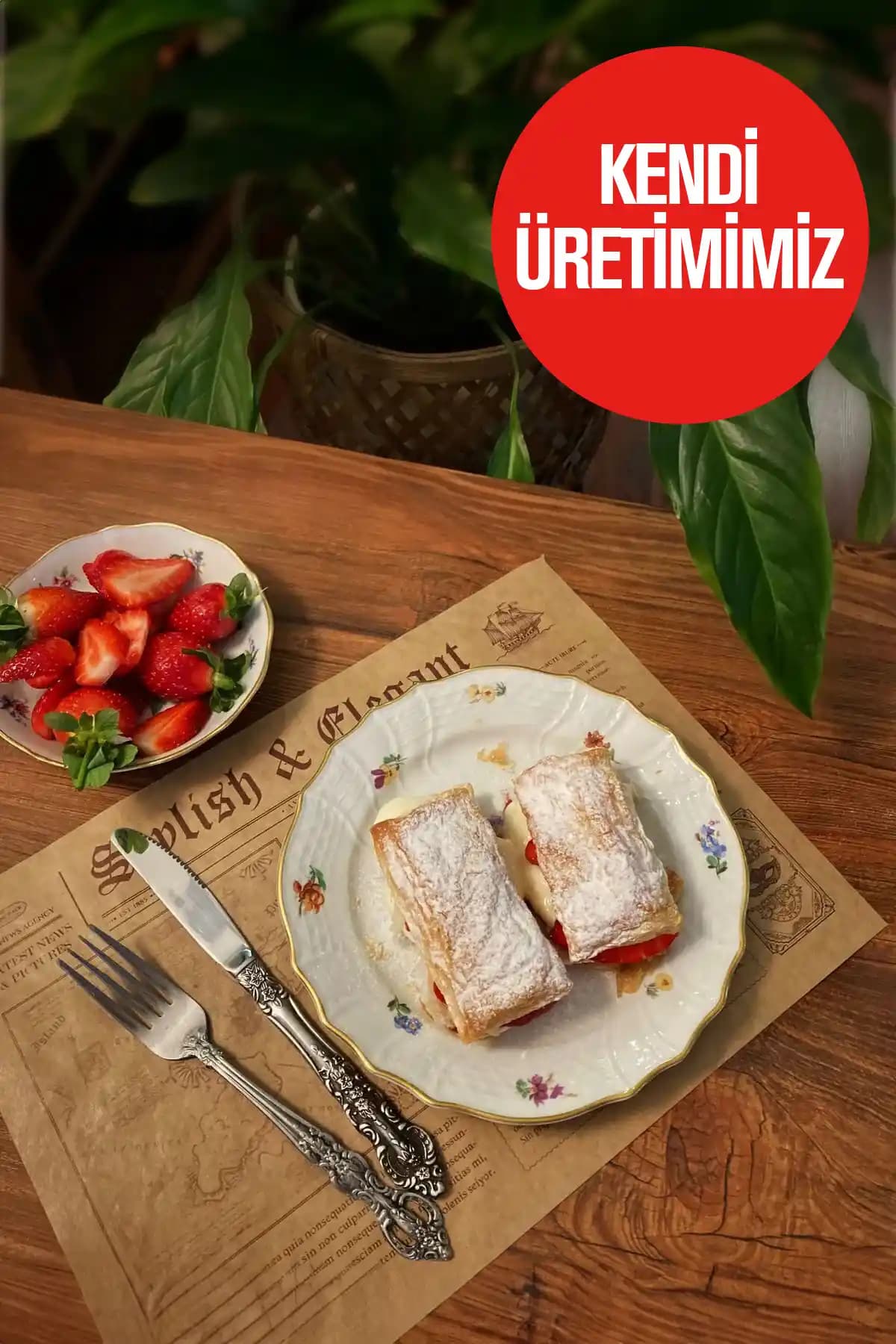 Retro Pack 1 Desenli Yağlı Kağıt 36 Adet Vintage ve Estetik Sunum Malzemeleri