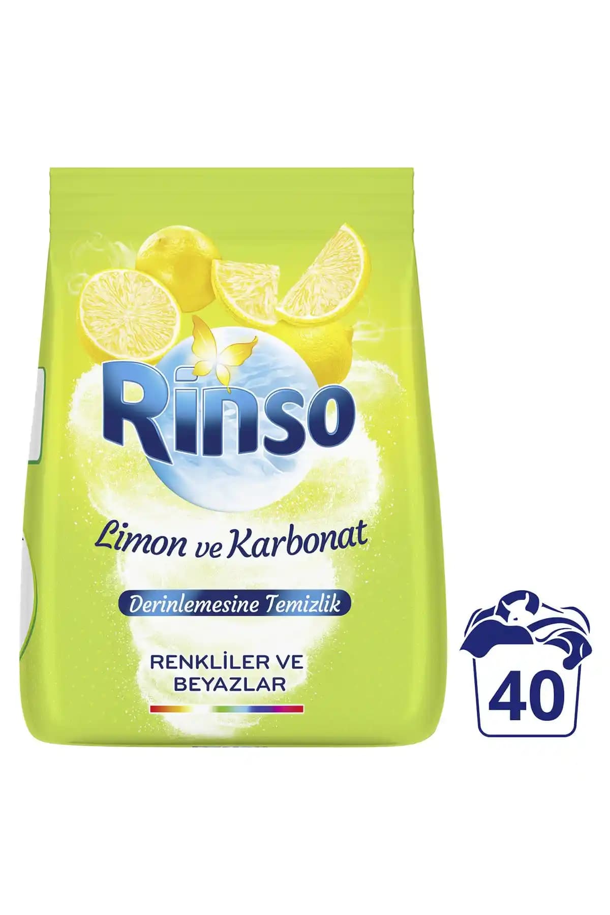 Rinso Limon ve Karbonat İçeren Toz Çamaşır Deterjanı: Yüksek Temizlik ve Ferah Koku Sağlar