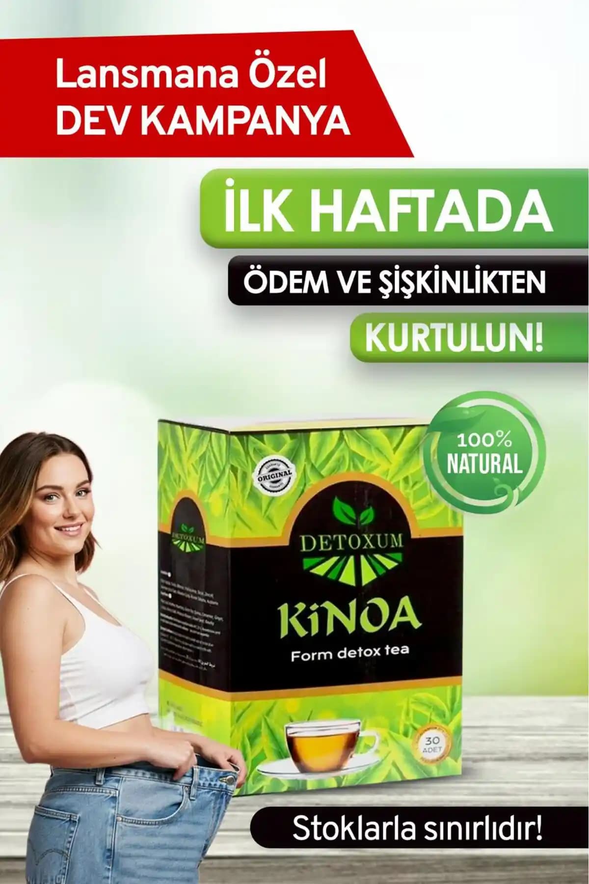 Sağlıklı Kilo Verme ve Toksin Atmaya Yönelik Doğal Detox Çayı Ürün İncelemesi