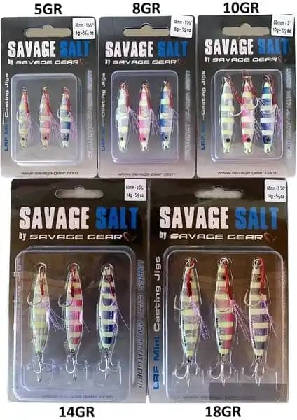 Savage Gear Psycho Sprat LRF Jig Serisi Türk Balıkçılığına Uygun Çok Renkli ve Dayanıklı Balıkçılık Jigi