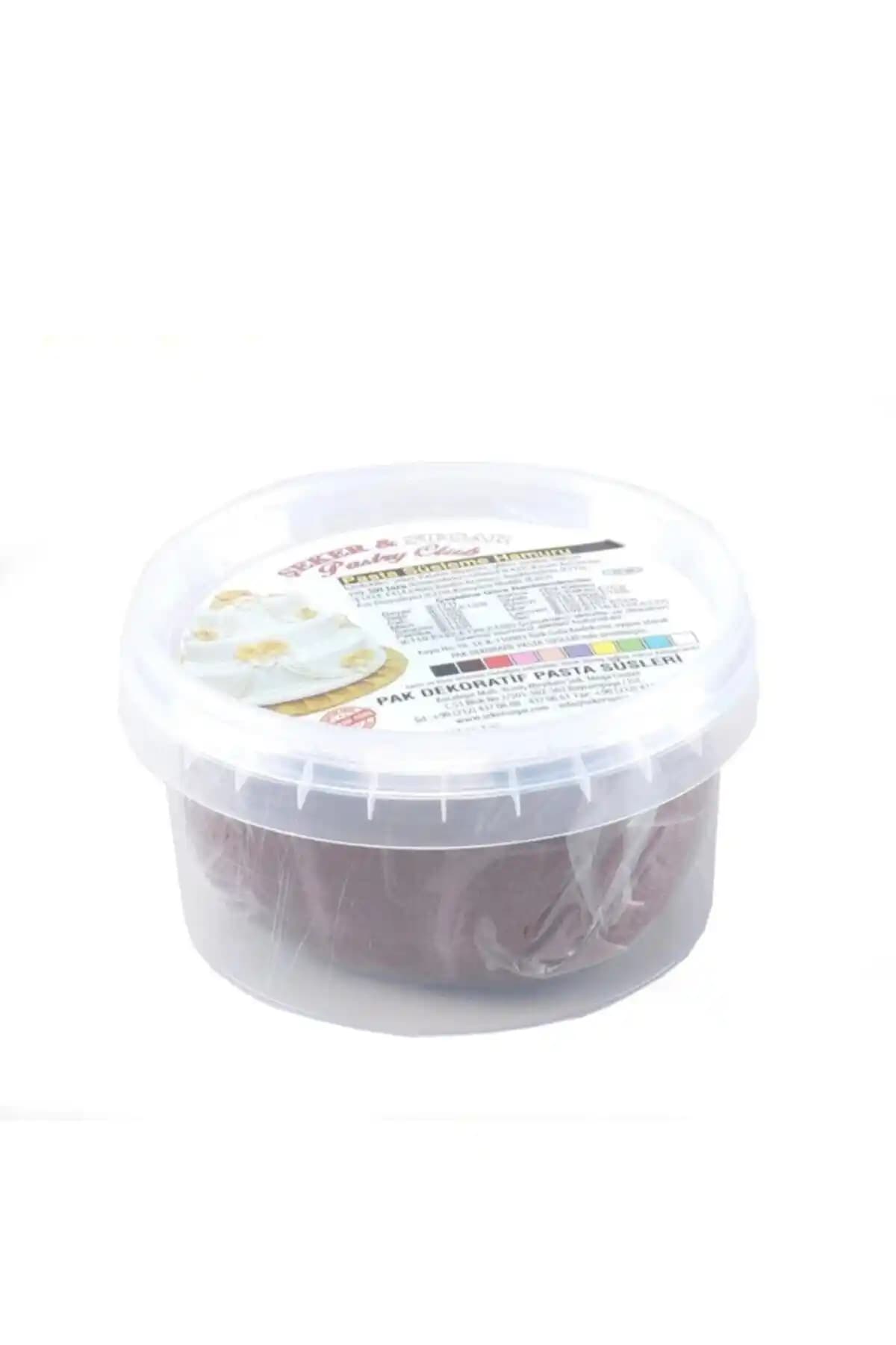 Şeker & Sugar Kahverengi Şeker Hamuru 200 G: Profesyonel ve Ev Kullanımı İçin Kaliteli Süsleme Malzemesi