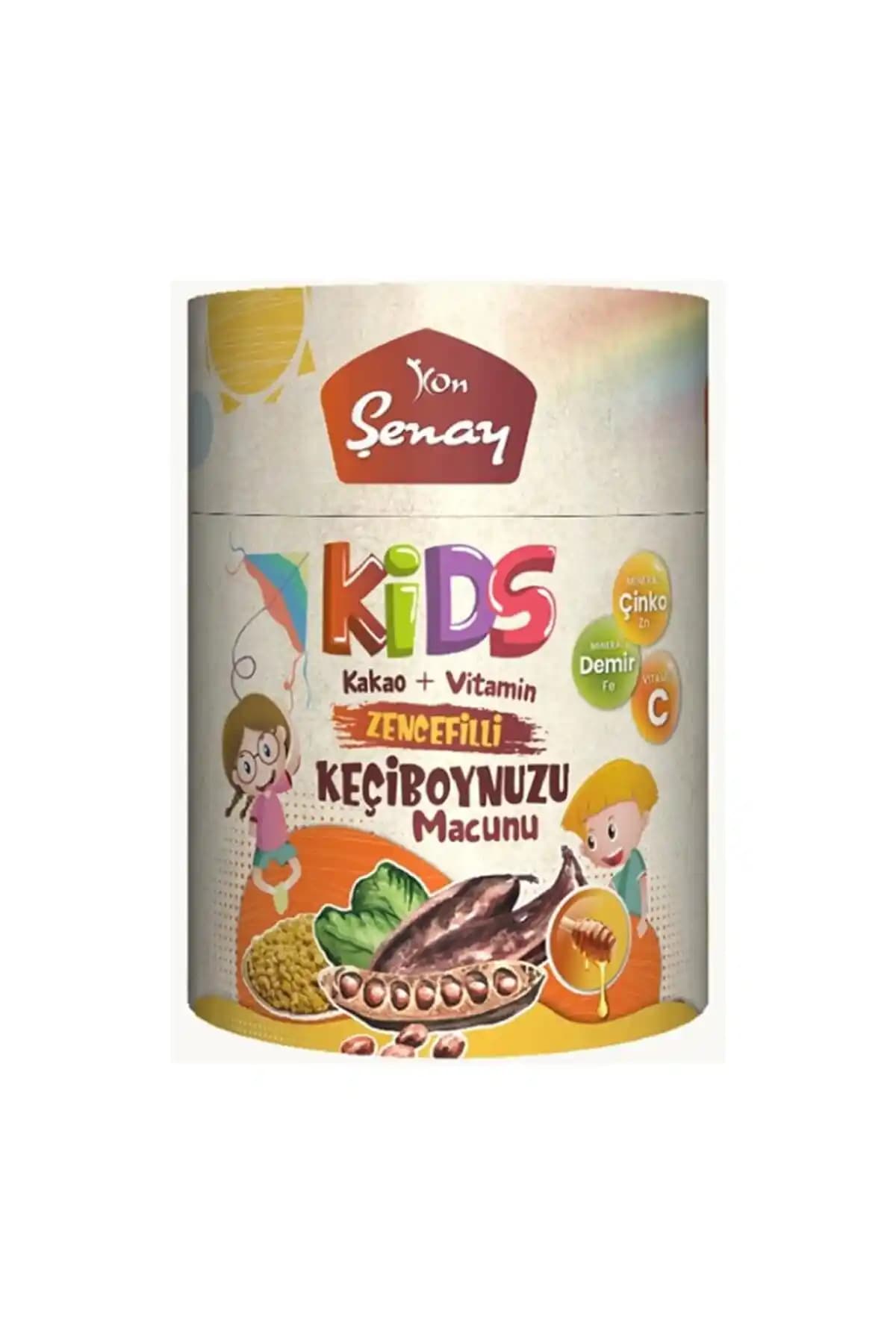 Şenay Kids Keçiboynuzu Macunu 240 Gr Kakao Zencefil İçeriğiyle Sağlıklı ve Lezzetli Alternatif