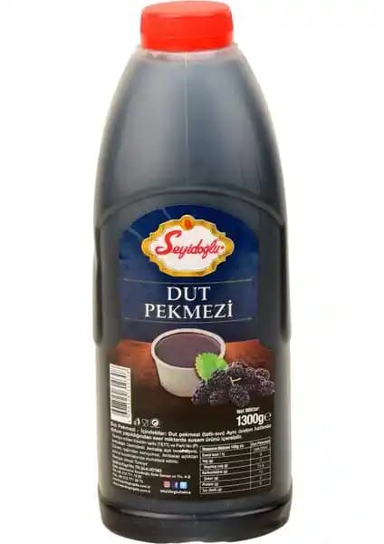 Seyidoğlu Dut Pekmezi 1300 gr doğal ve sağlıklı beslenme için ideal seçenek