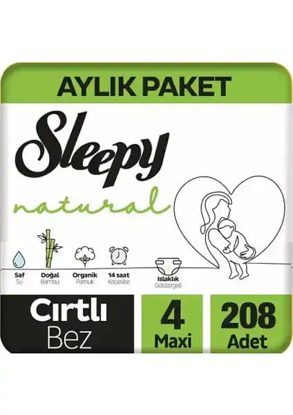 Sleepy Natural Bebek Bezi 4 Numara Karşılaştırması: Avantajlı Paketler ve Özellikler