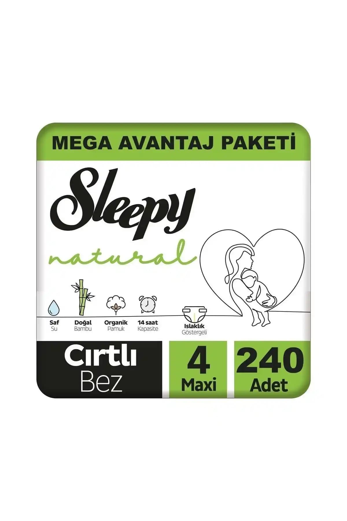 Sleepy Natural Bebek Bezi Mega Avantaj Paketi: Güvenli ve Konforlu Bebek Bezi Seçenekleri