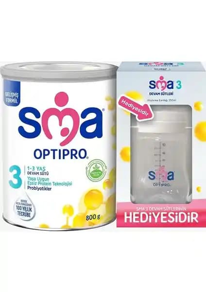 SMA Optıpro 1-3 Yaş Çocuklar İçin Devam Sütü Sağlıklı Büyüme ve Gelişmeyi Destekler
