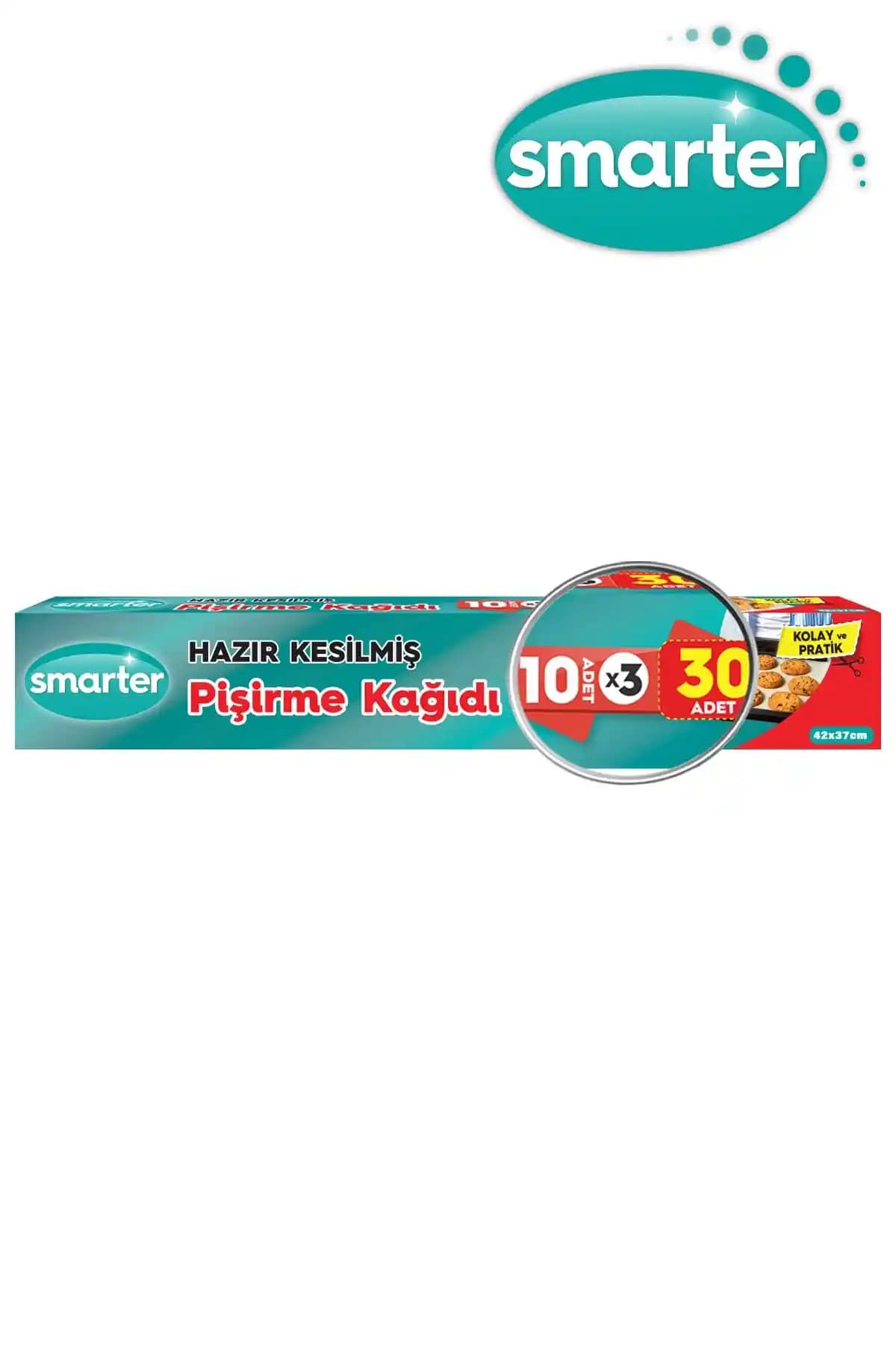 SMARTER 30 Adet Yağlı Pişirme Kağıdı: Yüksek Kalite ve Pratik Kullanım Özellikleri