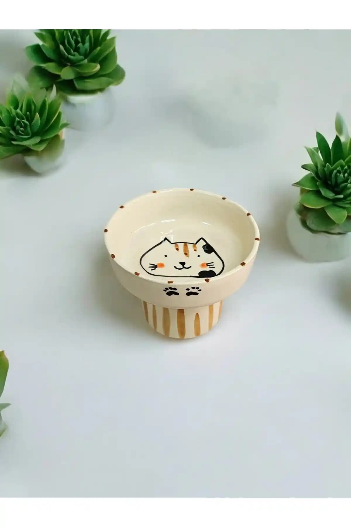 Soli Seramik Kedi ve Köpekler İçin Yüksek Kaliteli, Estetik ve Hijyenik Mama Kabı