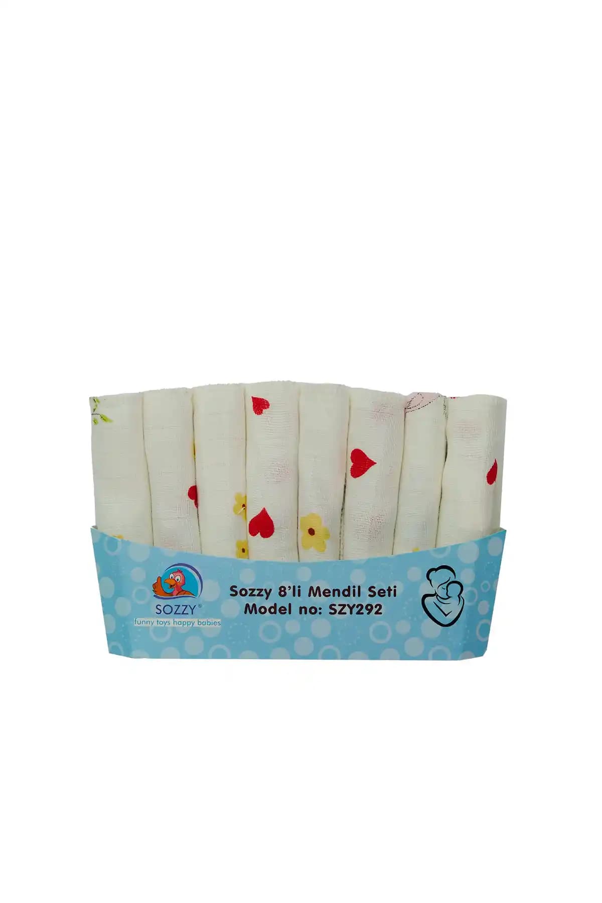 Sozzy Toys Müslin Ağız Mendili: Yüksek Kaliteli, Kullanışlı ve Güvenli Bebek Temizlik Çözümü