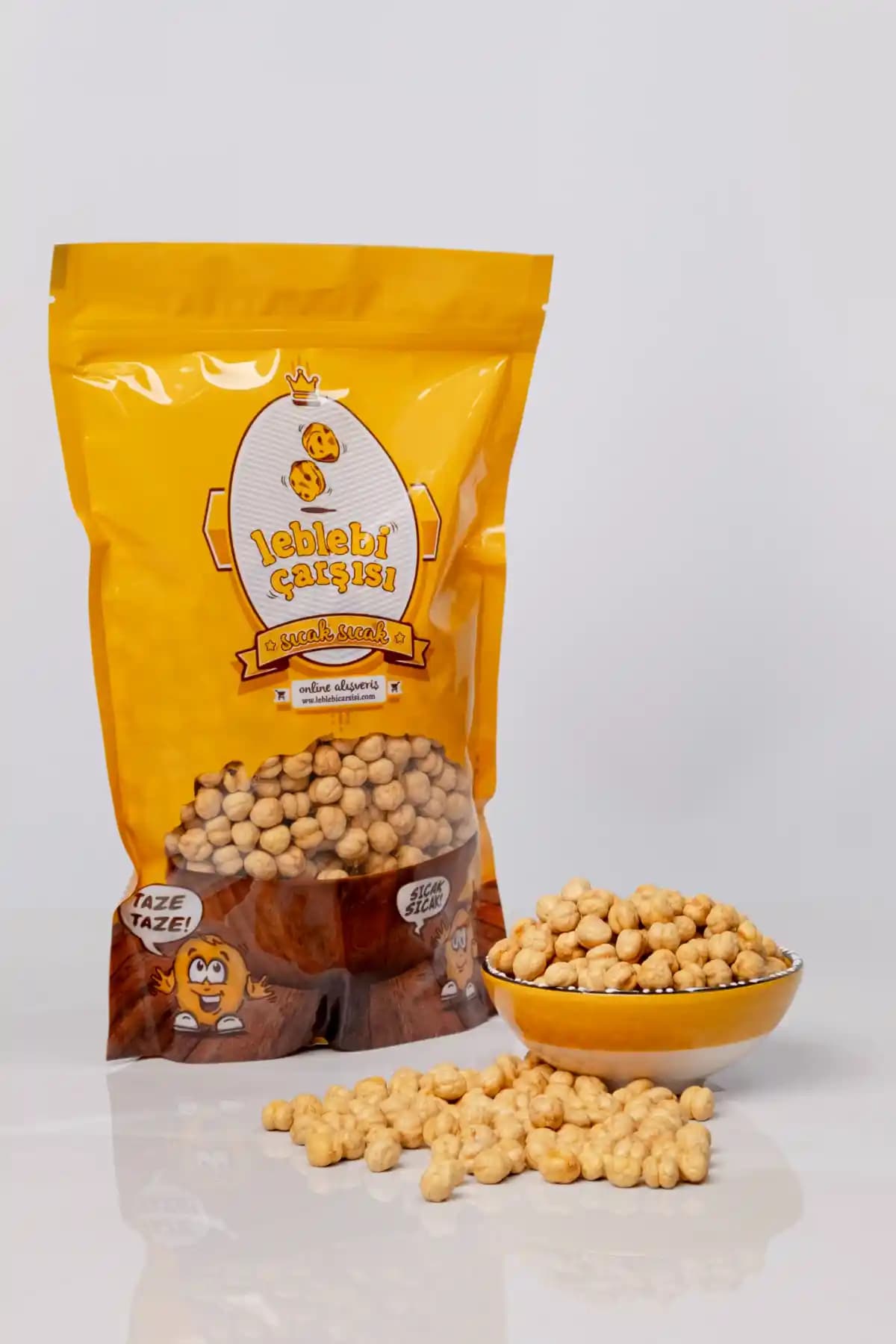 Tuzlu Leblebi 400 Gr - Sağlıklı ve Lezzetli Atıştırmalık Seçeneği