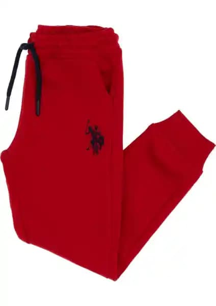 U.S. Polo Assn. Erkek Çocuk Kırmızı Eşofman Altı: Rahat ve Şık Günlük Giyim Seçeneği