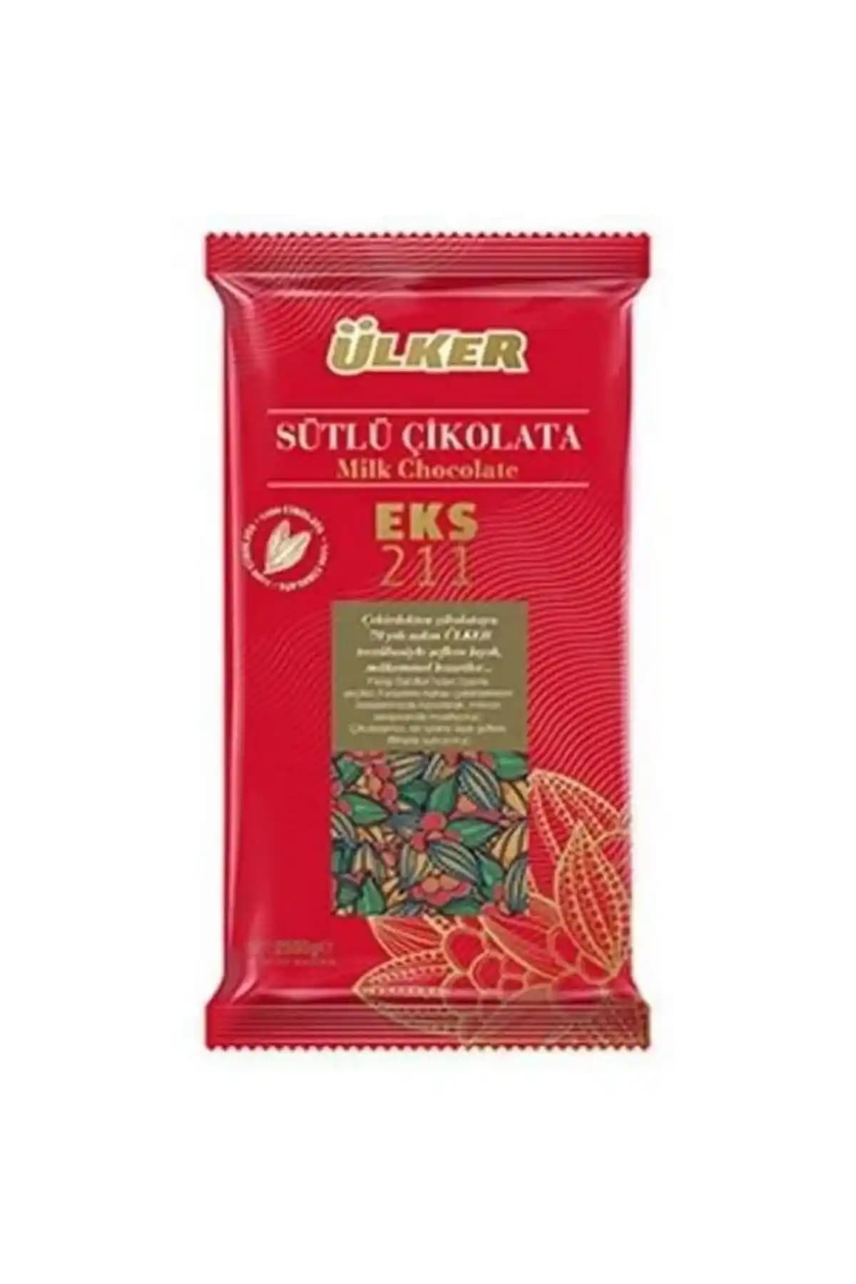 Ülker Kuvertür Sütlü Çikolata 2,5 Kg: Yüksek Kalite ve Lezzetle Pastacılıkta Güvenilir Tercih