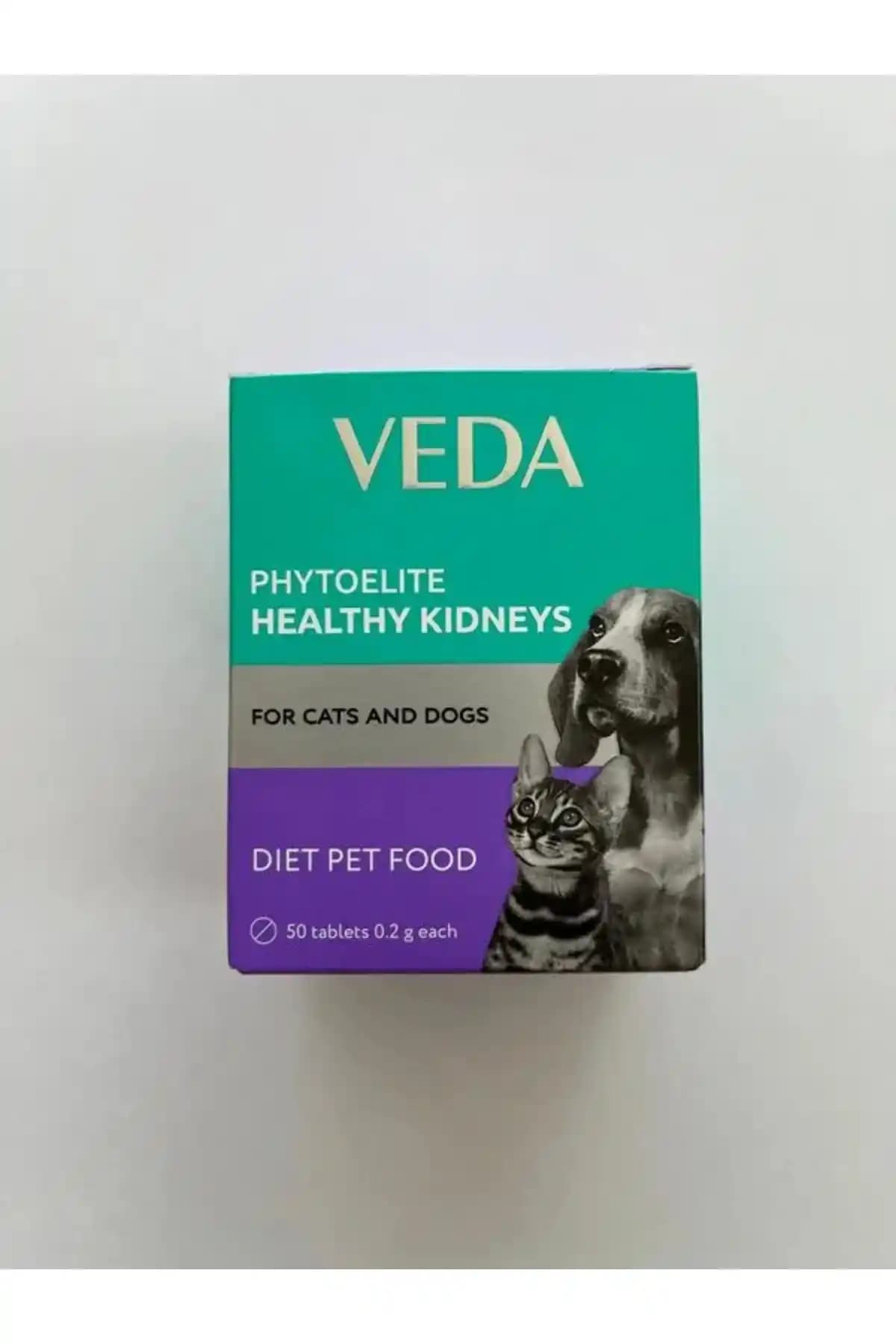 Veda Vet Phytoelıte Healthy Kıdneys Böbrek ve İdrar Yolu Sağlığı İçin Doğal Destek Ürünü