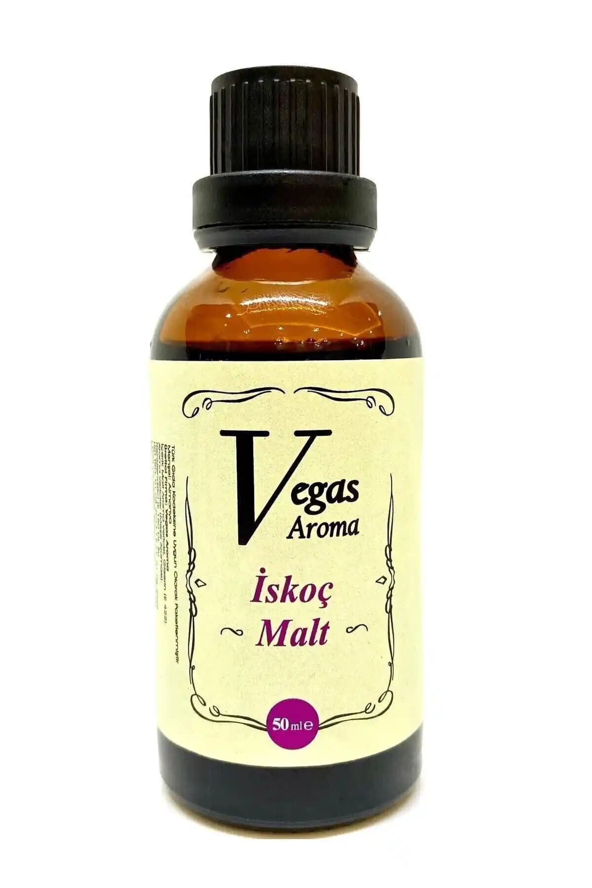Vegas Aroma Malt Aroması 50 ml yüksek kalitede çok yönlü gıda ve içecek aroması