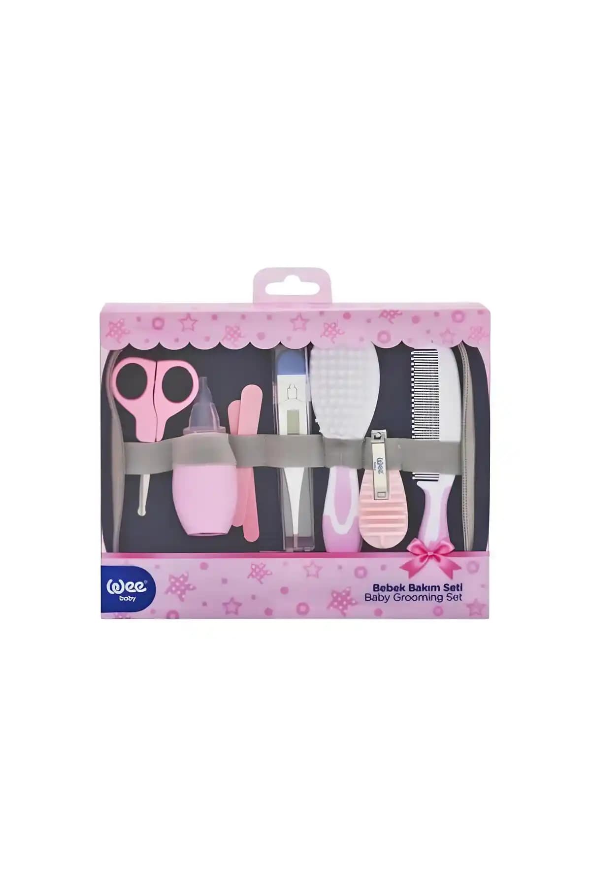 Wee Baby Pembe Bebek Bakım Seti: Güvenilir ve Şık Bebek Bakım Çözümü