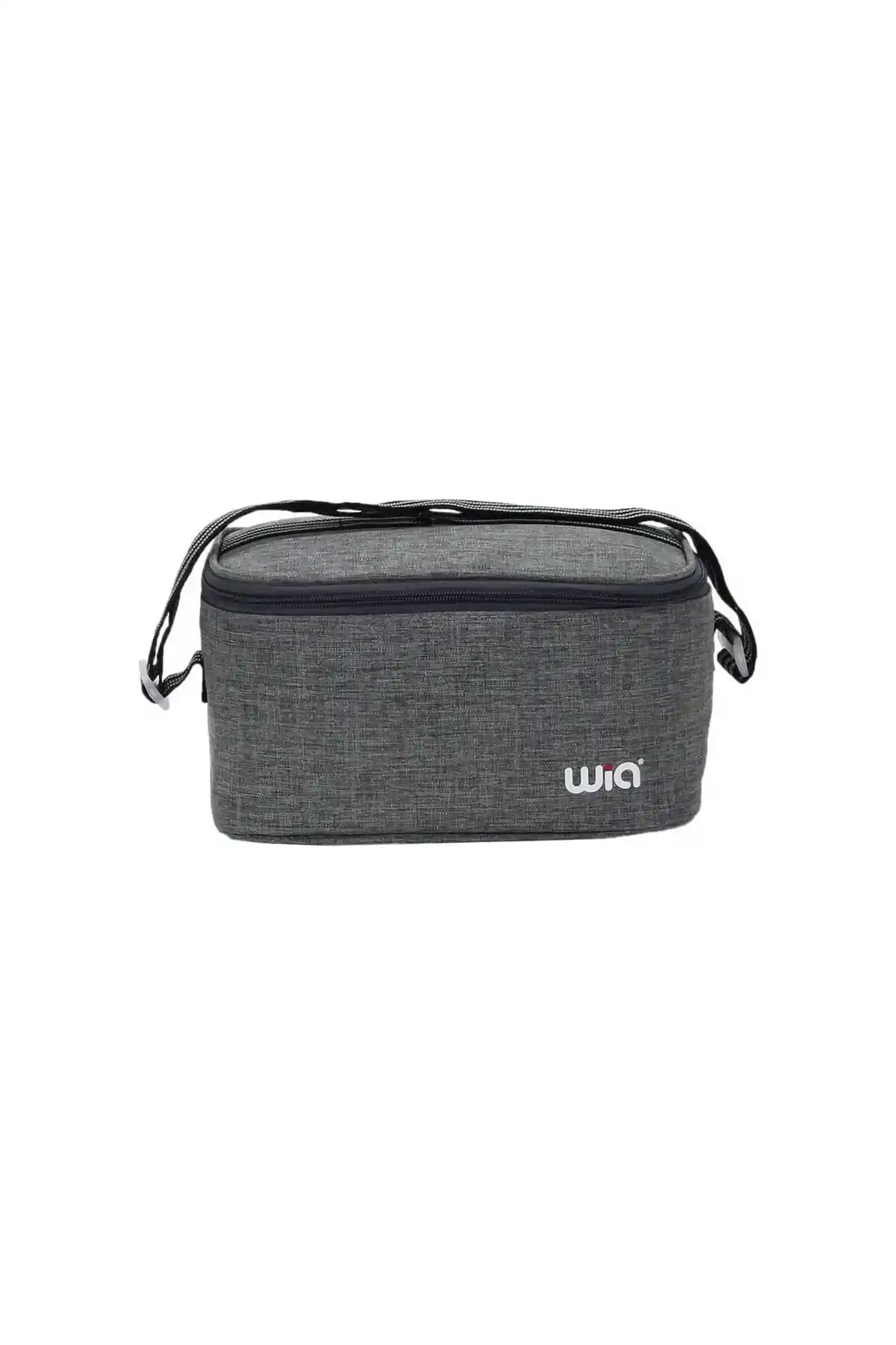 Wia Termoslu Beslenme Çantası Gri 80000 Günlük Kullanım İçin Şık ve Pratik Tasarım