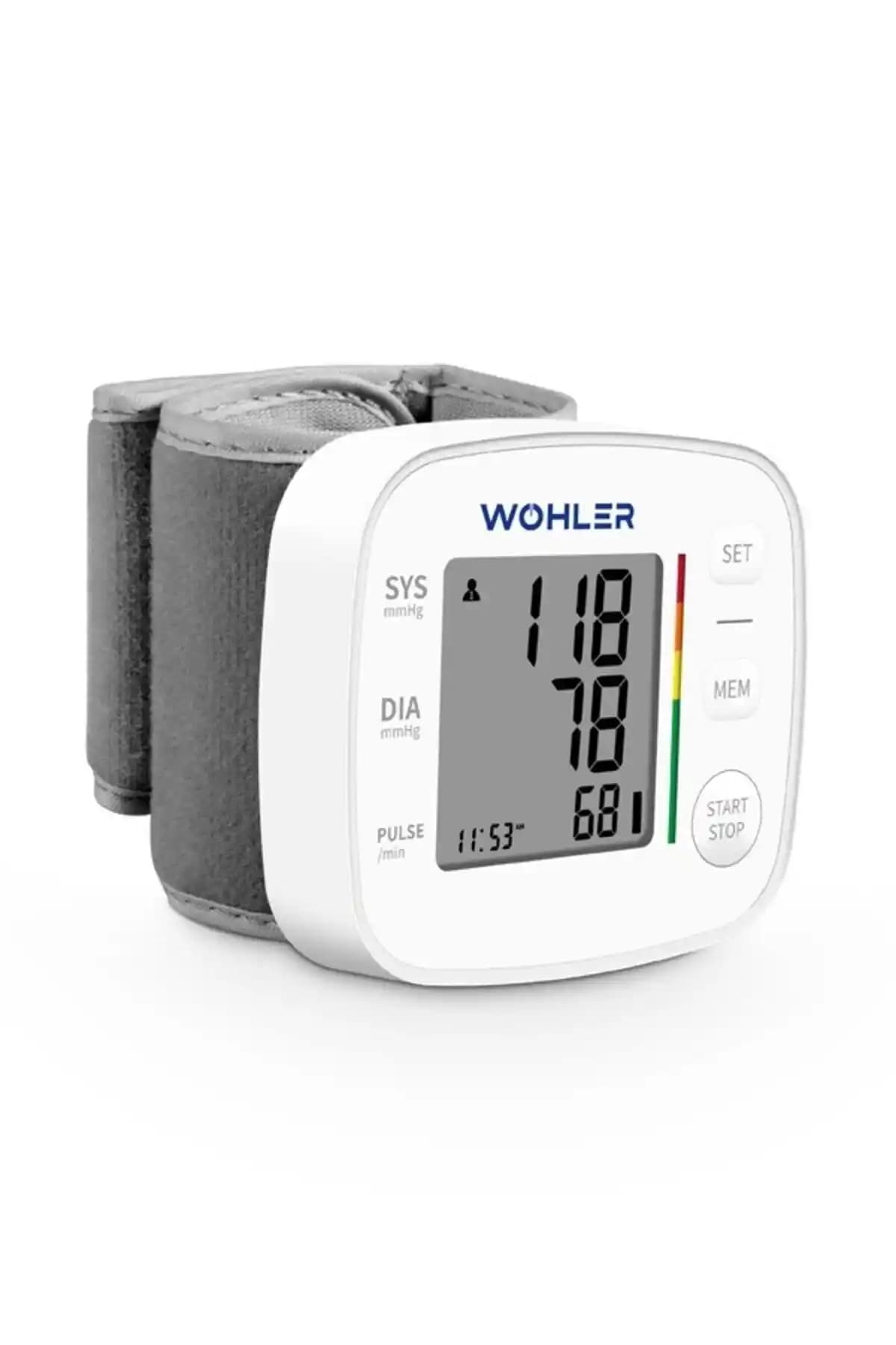 Wohler Bilekten Dijital Tansiyon Aleti: Pratik ve Güvenilir Sağlık Ölçüm Cihazı