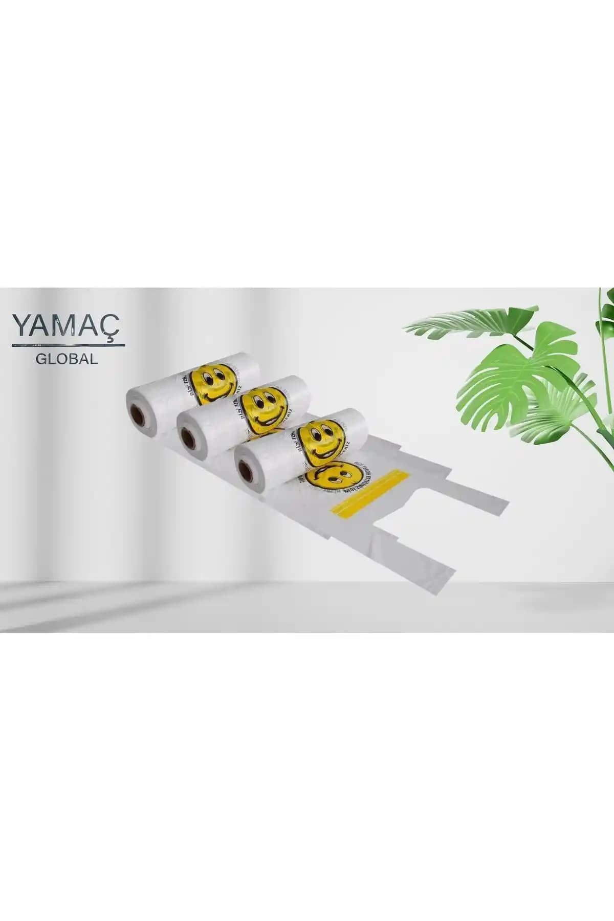 Yamaç Global Gülen Yüz Baskılı Rulo Poşetler: Estetik ve Dayanıklı Paketleme Çözümü