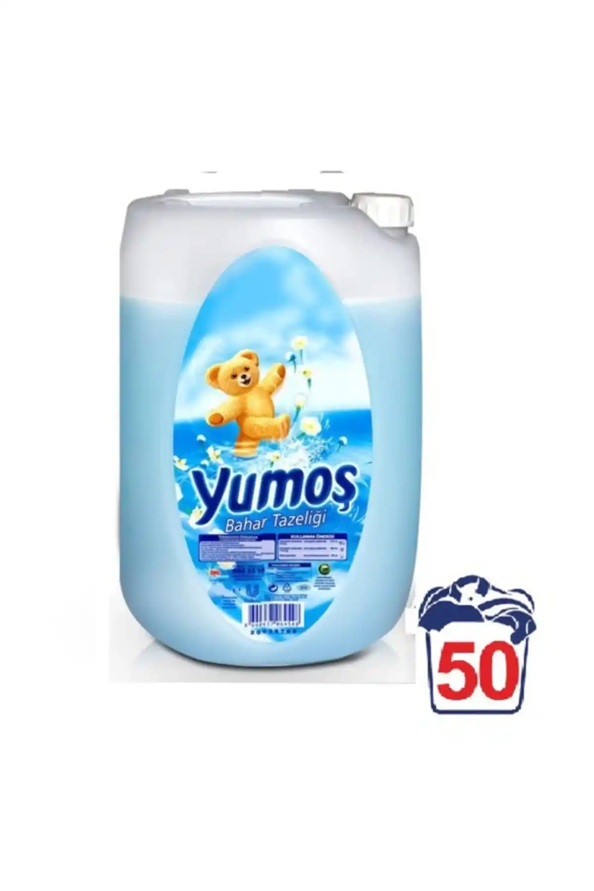 Yumoş Bahar Tazeliği Yumuşatıcı: Renkli ve Beyaz Çamaşırlar İçin Kaliteli ve Anti Alerjik Çözüm