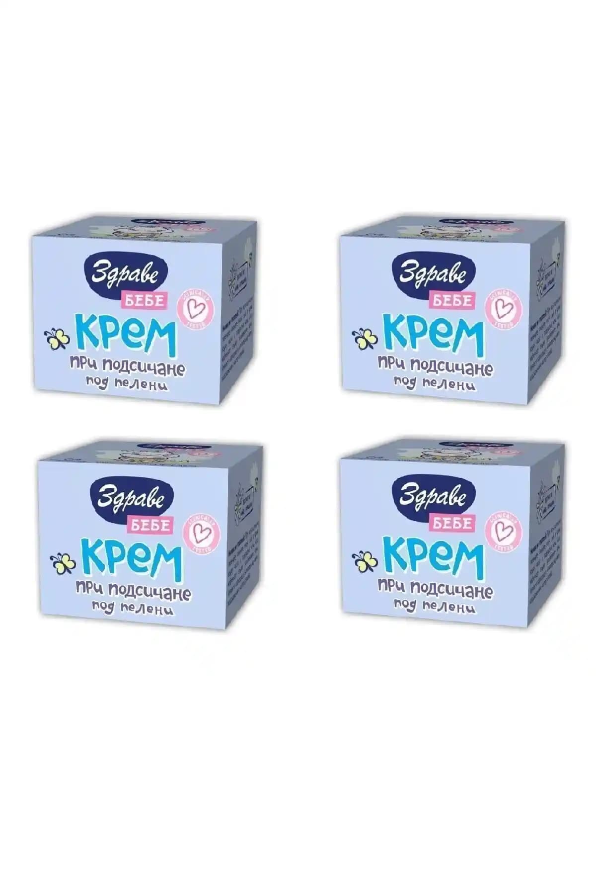 ZDRAVE Çocuk Cilt ve Pişik Kremi 4'lü Paket Güvenli ve Hassas Ciltler İçin