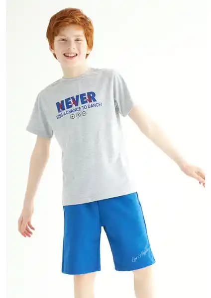 Zepkids Erkek Çocuk Grimelanj Renkli Never Baskılı Kısa Kollu Takım Ürün İncelemesi ve Özellikleri