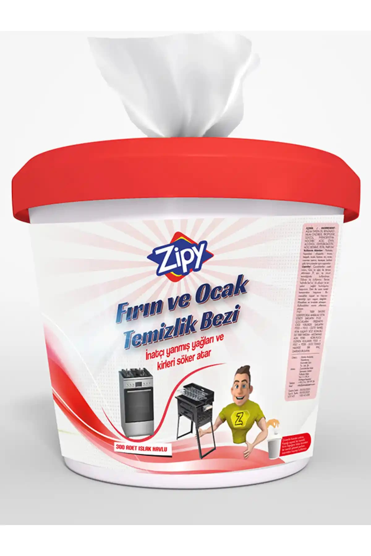 Zipy Fırın ve Ocak Temizleme Bezi: Güçlü ve Pratik Mutfak Temizlik Çözümüdür