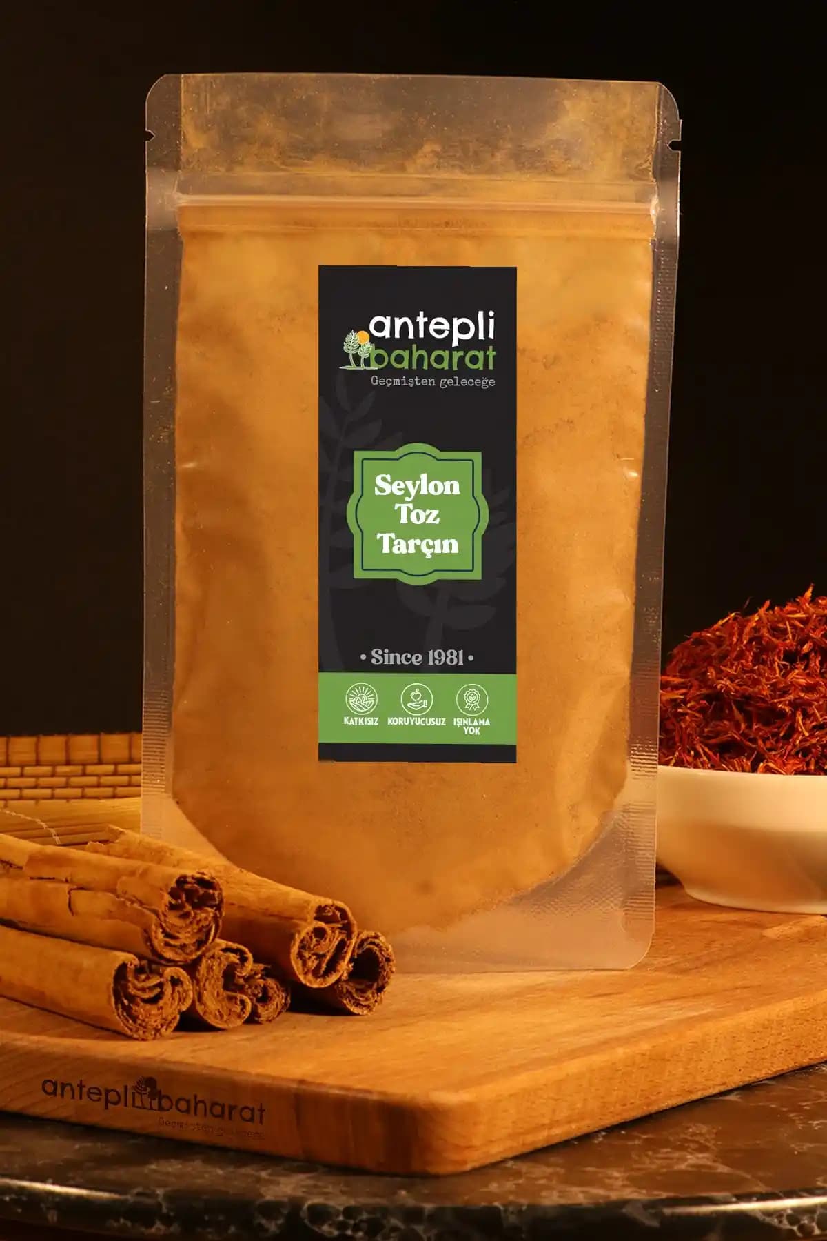 Antepli Baharat Seylon Toz Tarçın 50 Gr Doğal ve Aromatik Baharat Mutfak Kullanımı