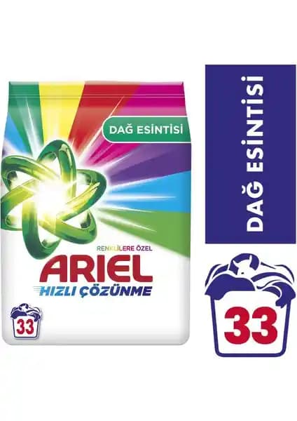 Ariel Dağ Esintisi Renklilere Özel 5 Kg Toz Çamaşır Deterjanı İncelemesi ve Performans Değerlendirmesi