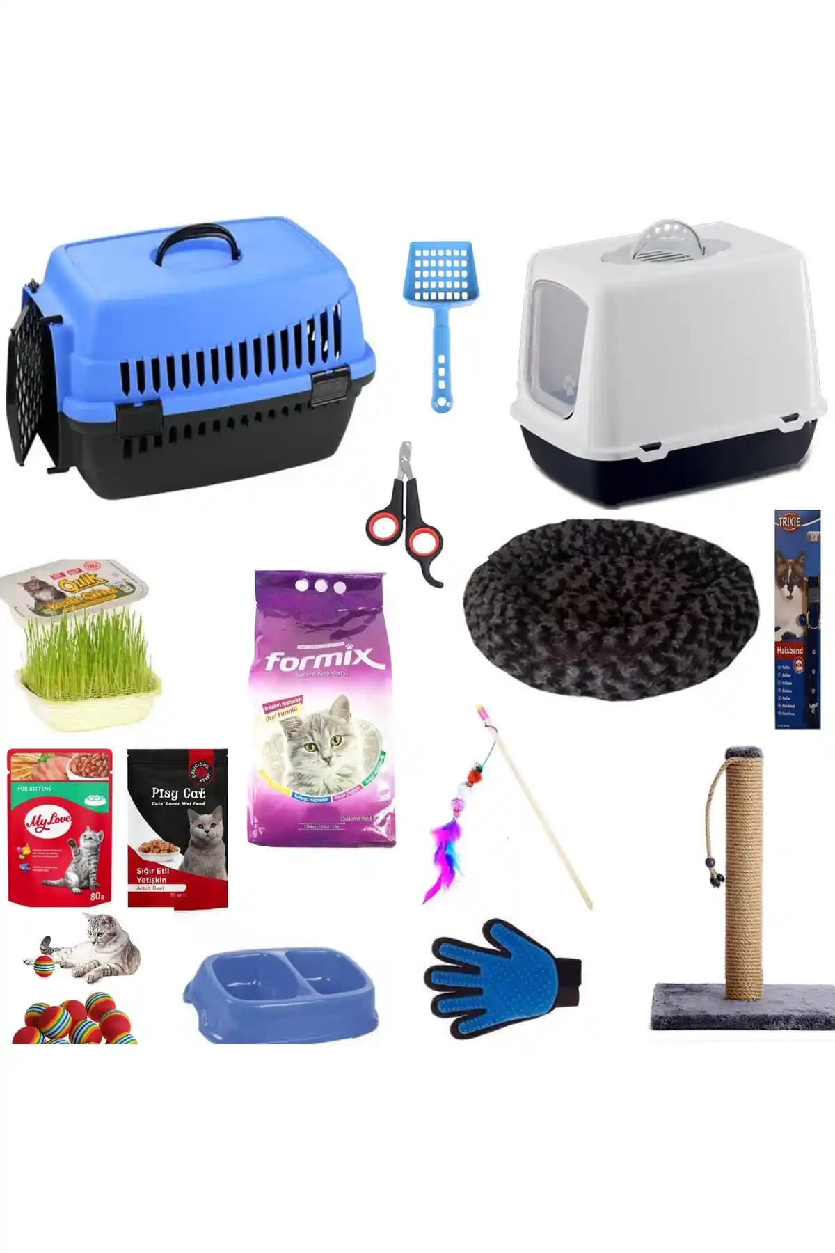 ASATEKNOLOJİ Kedi Tuvalet Seti ve İhtiyaçları: Kapsamlı ve Fonksiyonel Evcil Hayvan Ürünleri