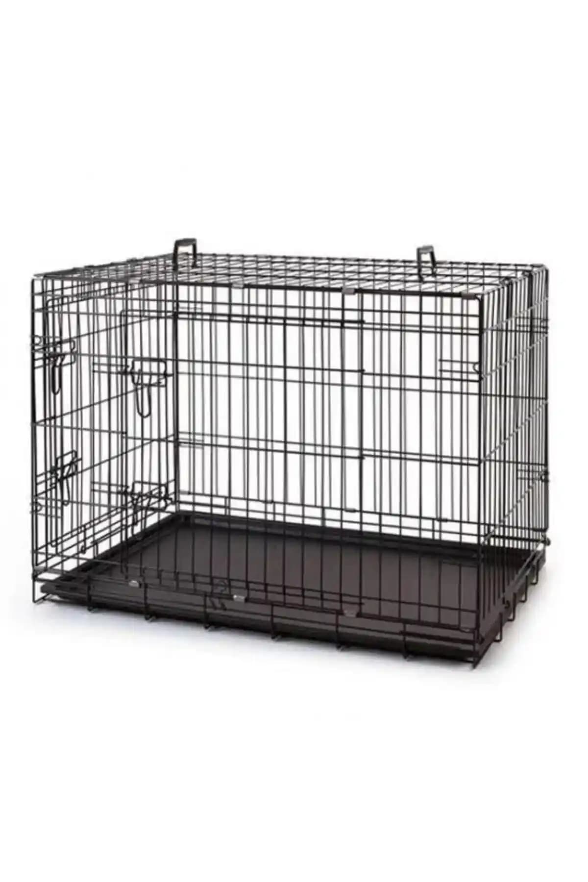 Atakan Petshop Metal Kedi Köpek Kafesi: Dayanıklı ve Kullanışlı Orta Boy Evcil Hayvan Barınağı