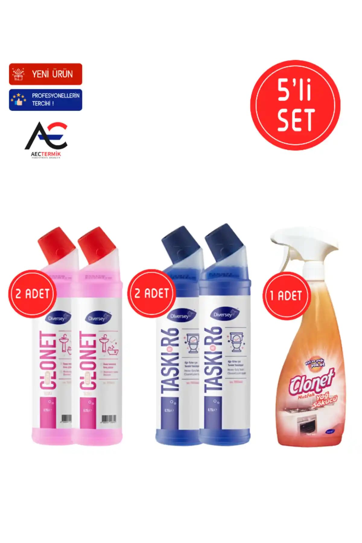 Diversey Clonet Temizlik Paketi ile Hijyen ve Güçlü Temizlik Çözümleri