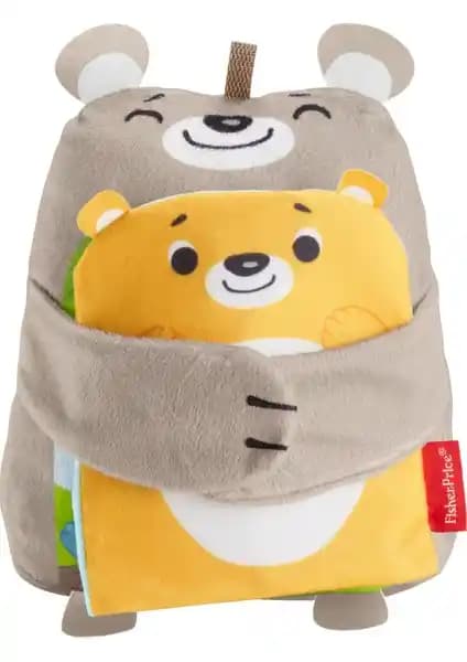 Fisher-Price Oyun Arkadaşım Yu<muş>ak Aktivite Kitabı Bebeklerin Duyusal ve Motor Gelişimini Destekler