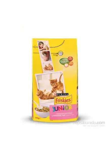 Friskies Junior Kedi Maması 1.5 kg Yavru Kediler İçin Sağlıklı ve Lezzetli Beslenme Seçeneği