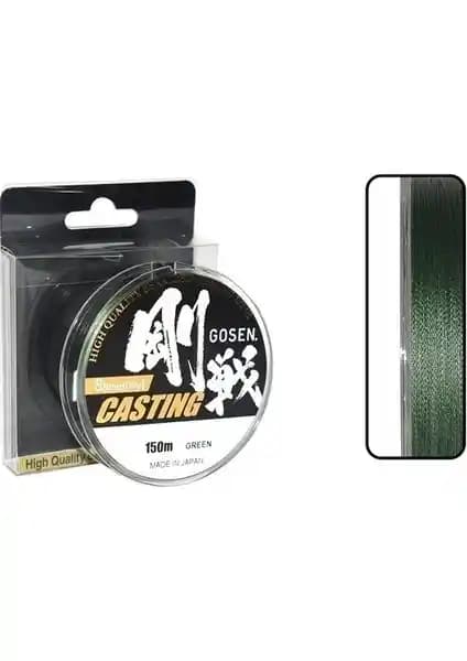 GOSEN W8 Braıd Cast 150MT Yeşil İp Misina: Yüksek Performanslı Balıkçılık Ekipmanı