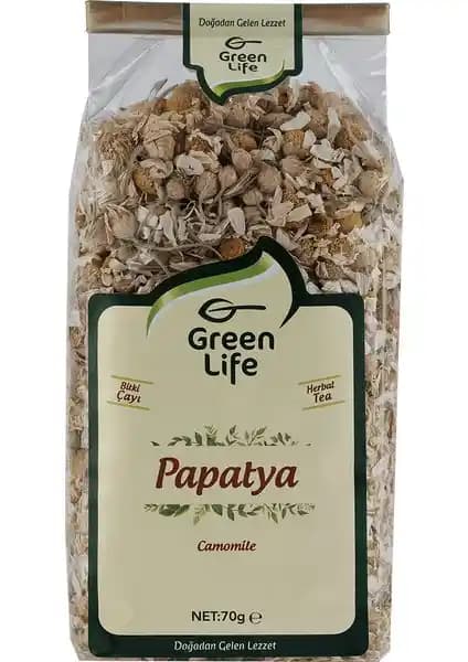 Green Life Papatya Çayı 70 Gr Doğal ve Şifalı Bitki Çayı Sağlıklı Yaşam İçin