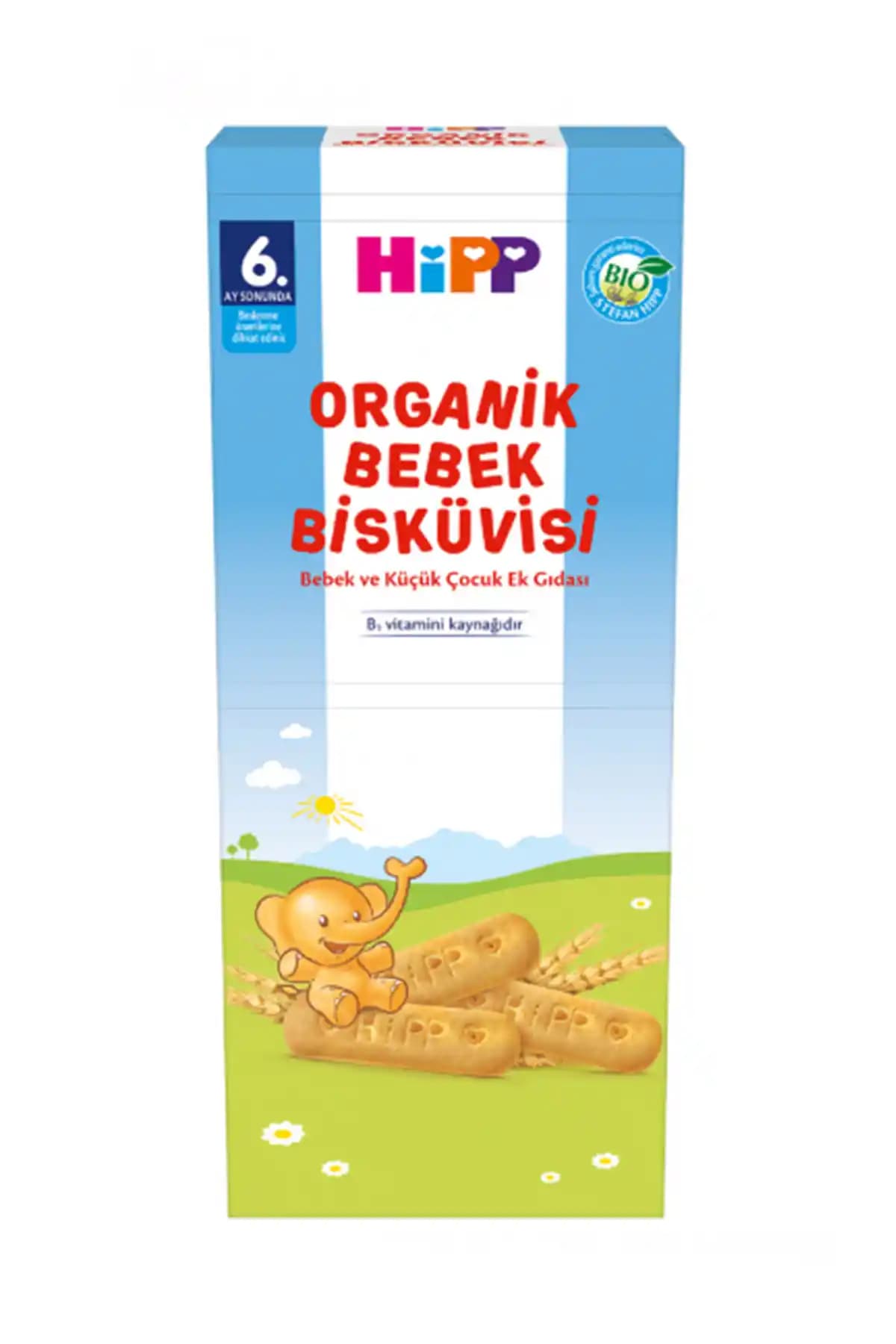 Hipp Organik Bebek Bisküvisi 6 Aydan İtibaren Sağlıklı ve Doğal Atıştırmalık