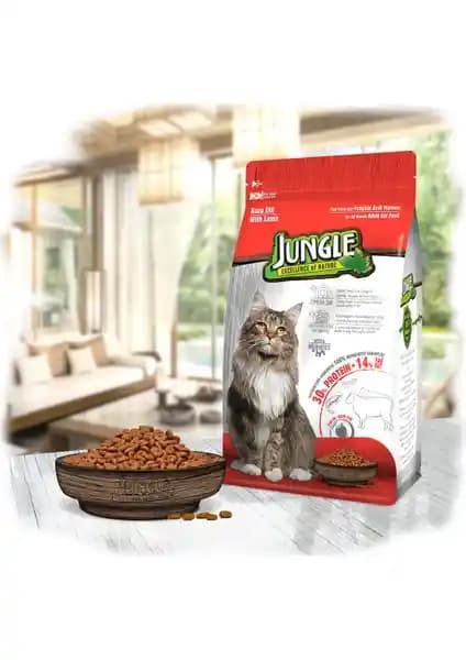Jungle 500 Gr Kuzulu Yetişkin Kedi Maması İncelemesi ve Fiyat Seçenekleri
